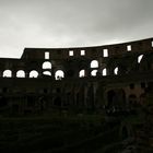 Colosseum bei Regen
