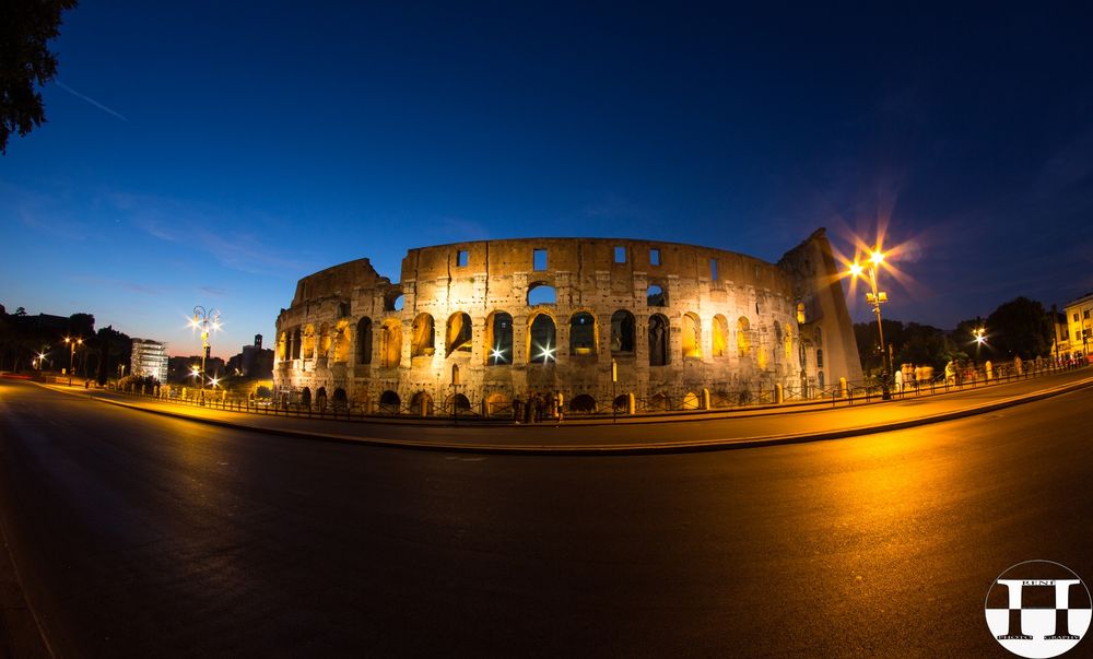 Colosseum By Night