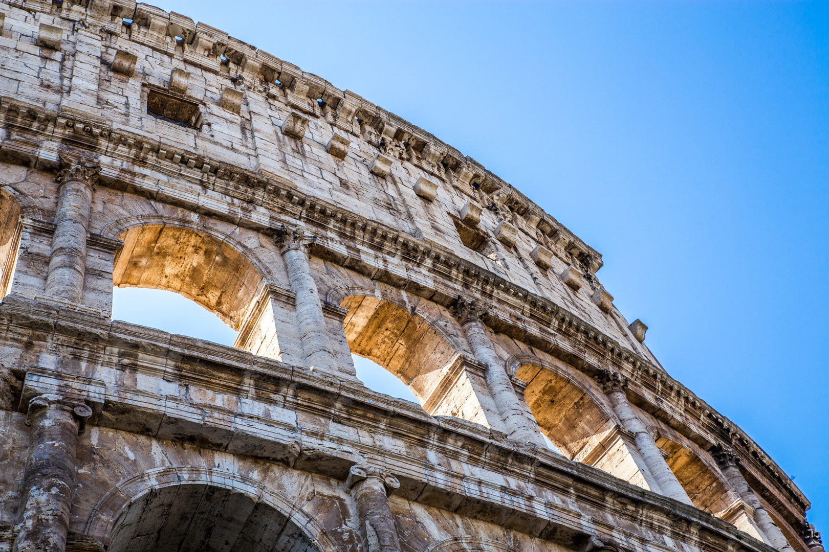 Colosseum-Detailaufnahme