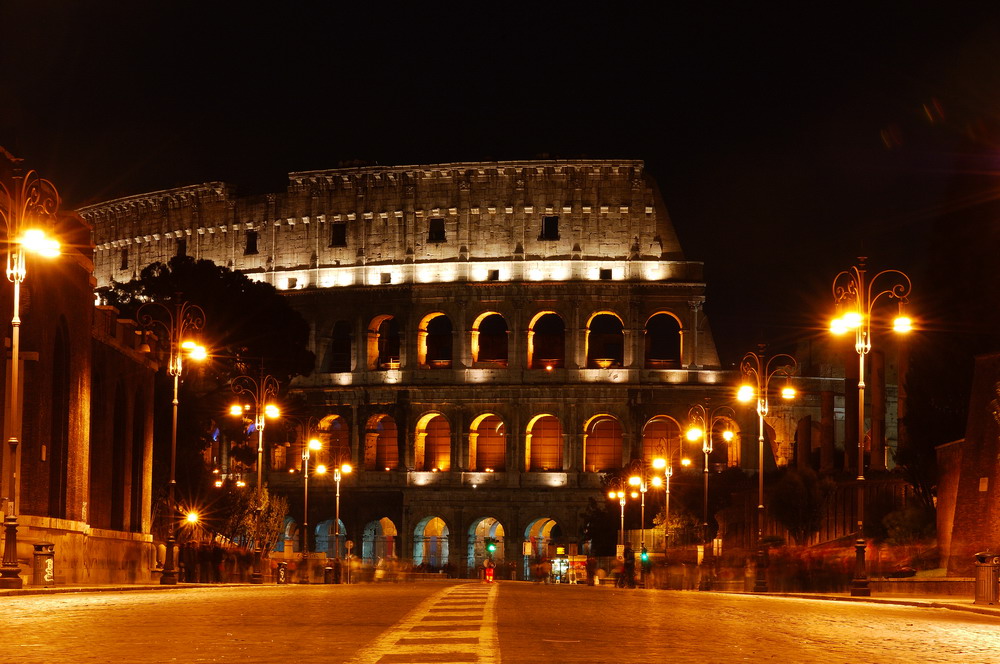 Colosseum- nach der blauen Stunde