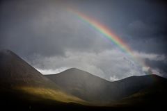 Colour with an extract of Red Cuillins