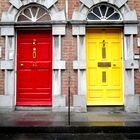 coloured doors