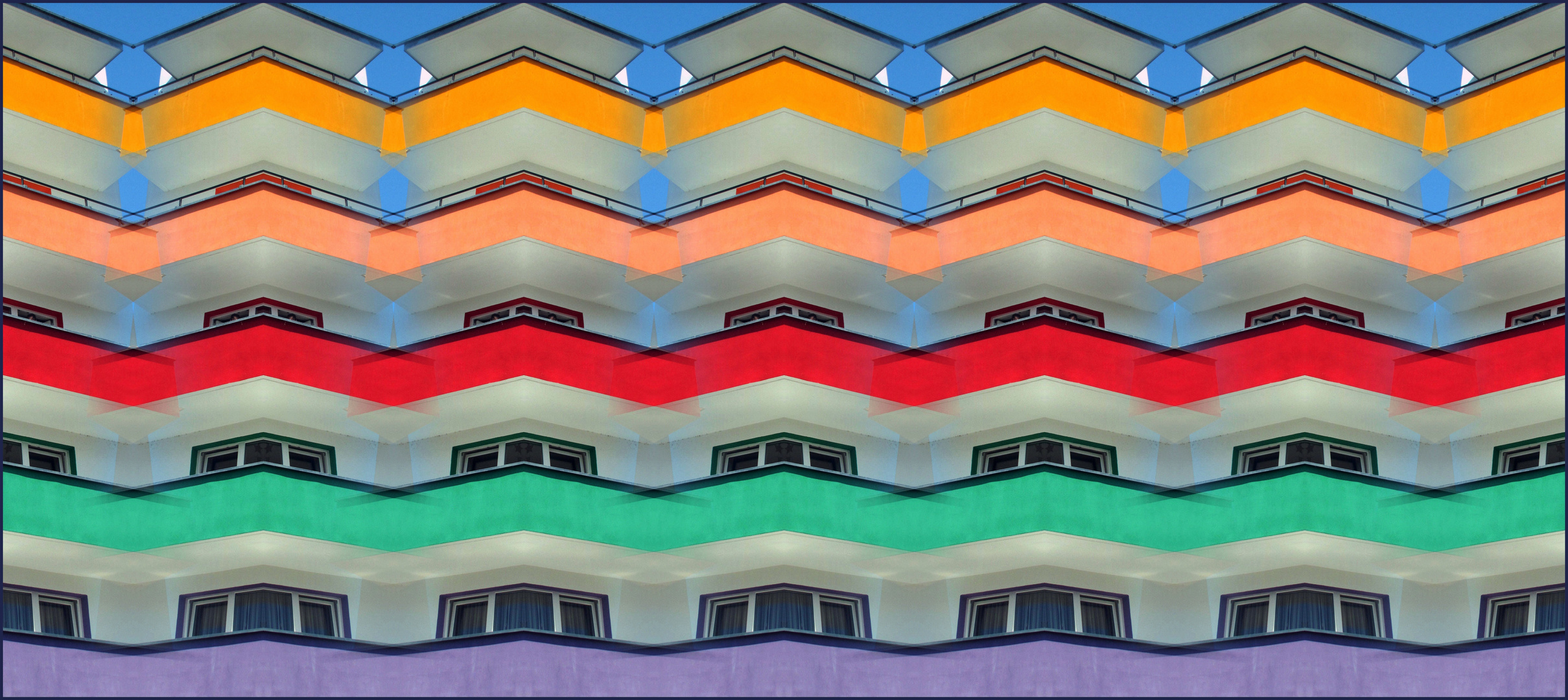 Coloured House Waves