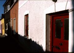 coloured houses