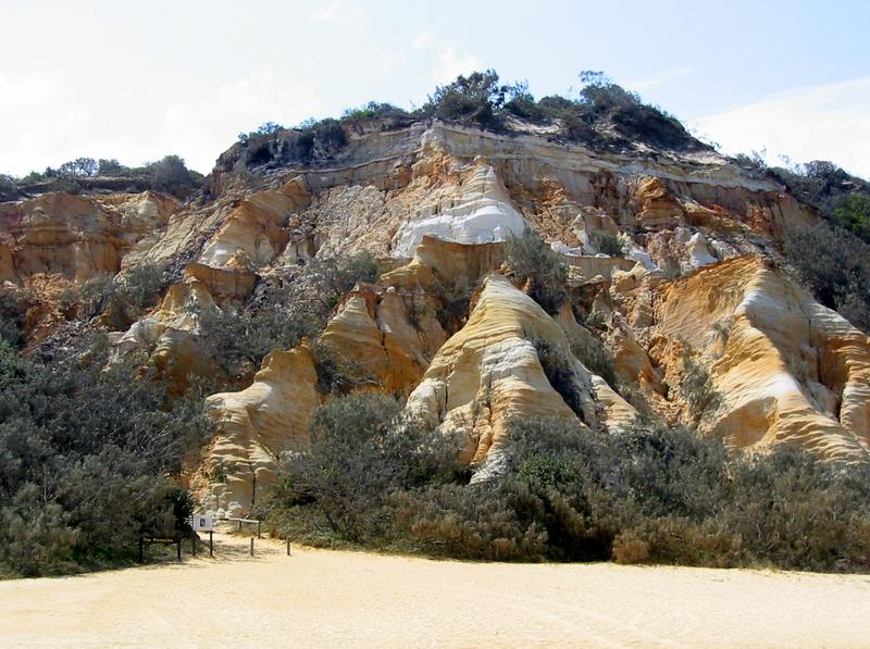 Coloured Sands auf Fraser Island