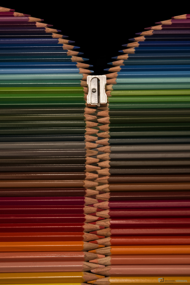 coloured zipper