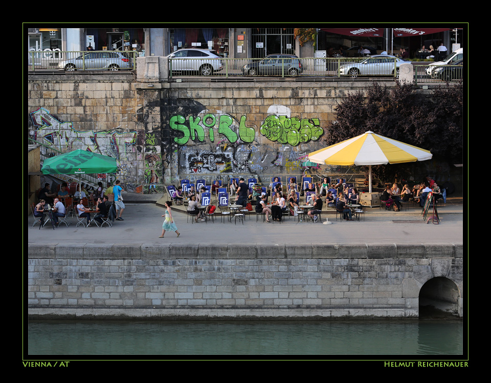 Colourful 'Donaukanal' I, Vienna / AT