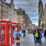 colourful Edinburgh