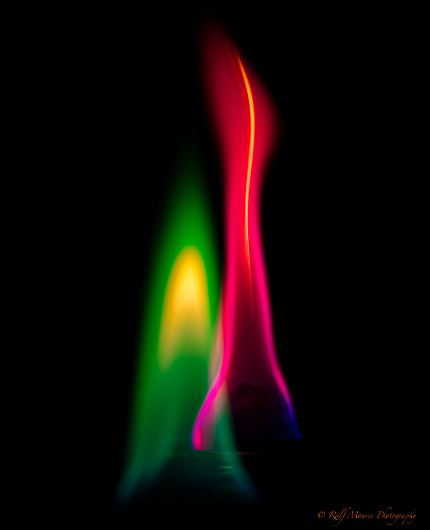 Colourful Flames