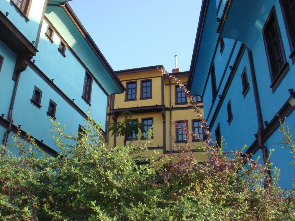 colourful houses