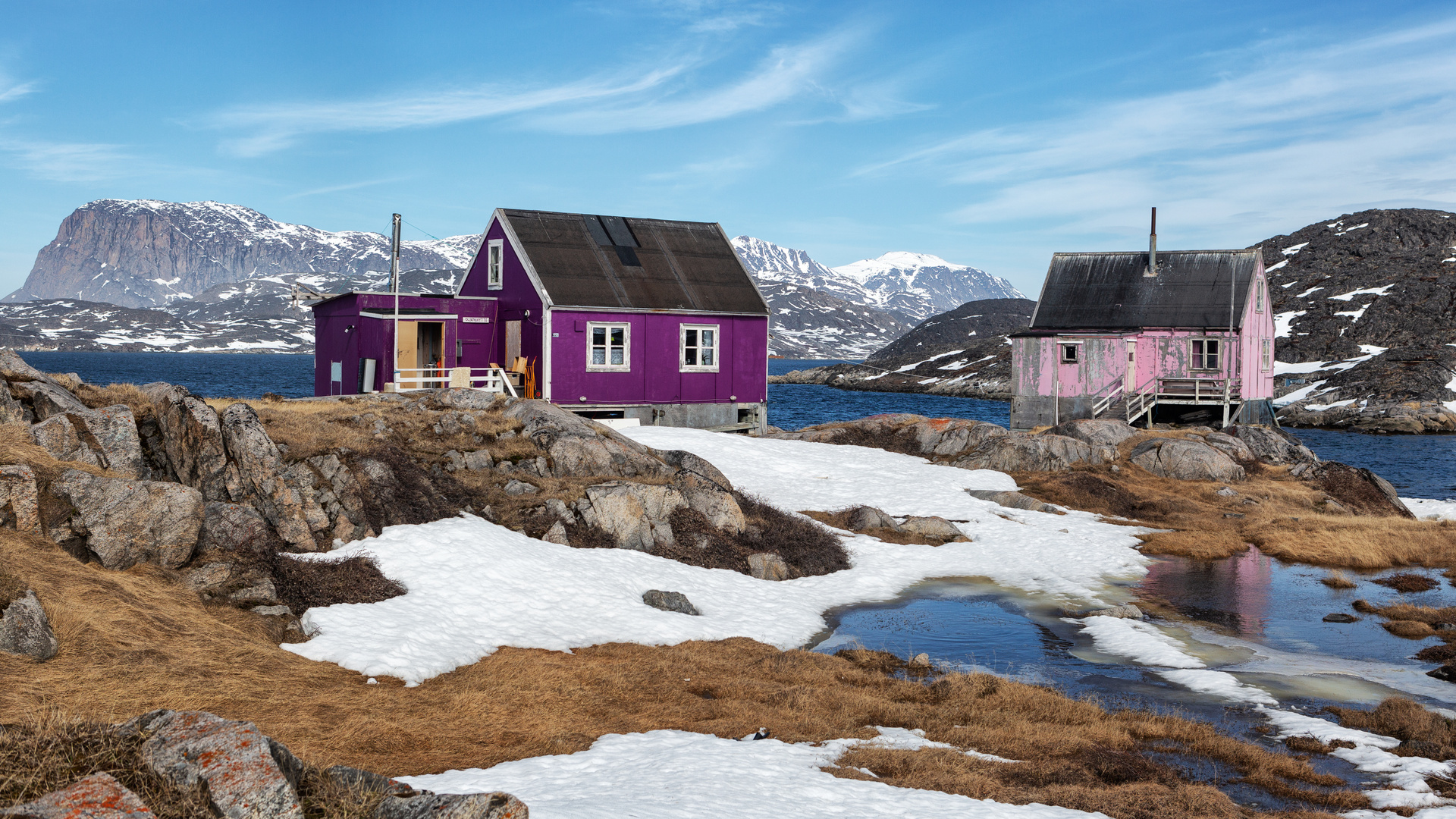 colourful houses