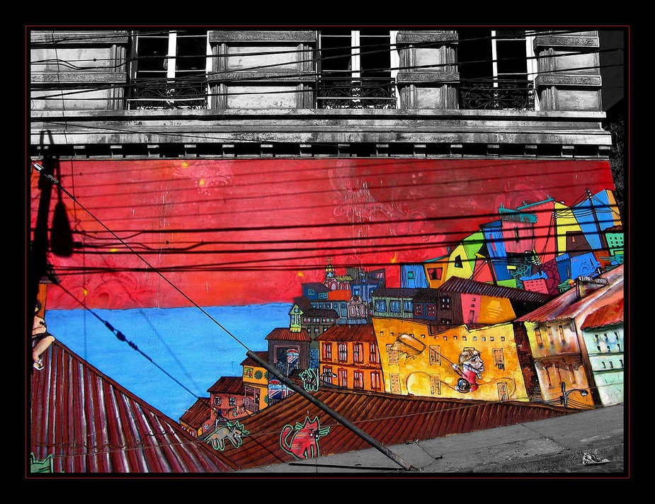 colourful life - Valparaiso