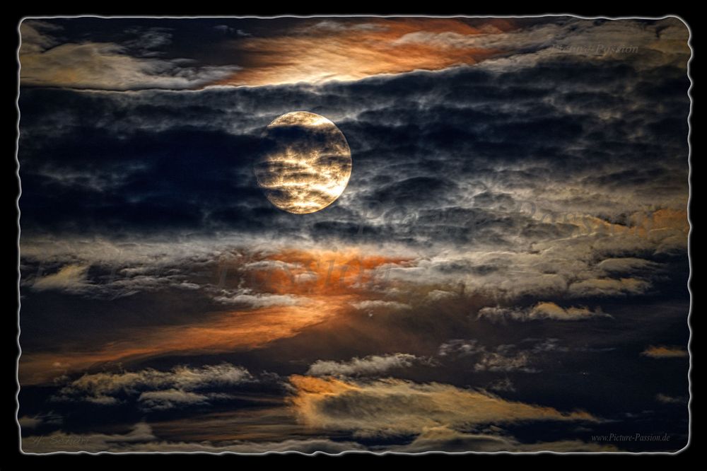 "Colourful  Moon"