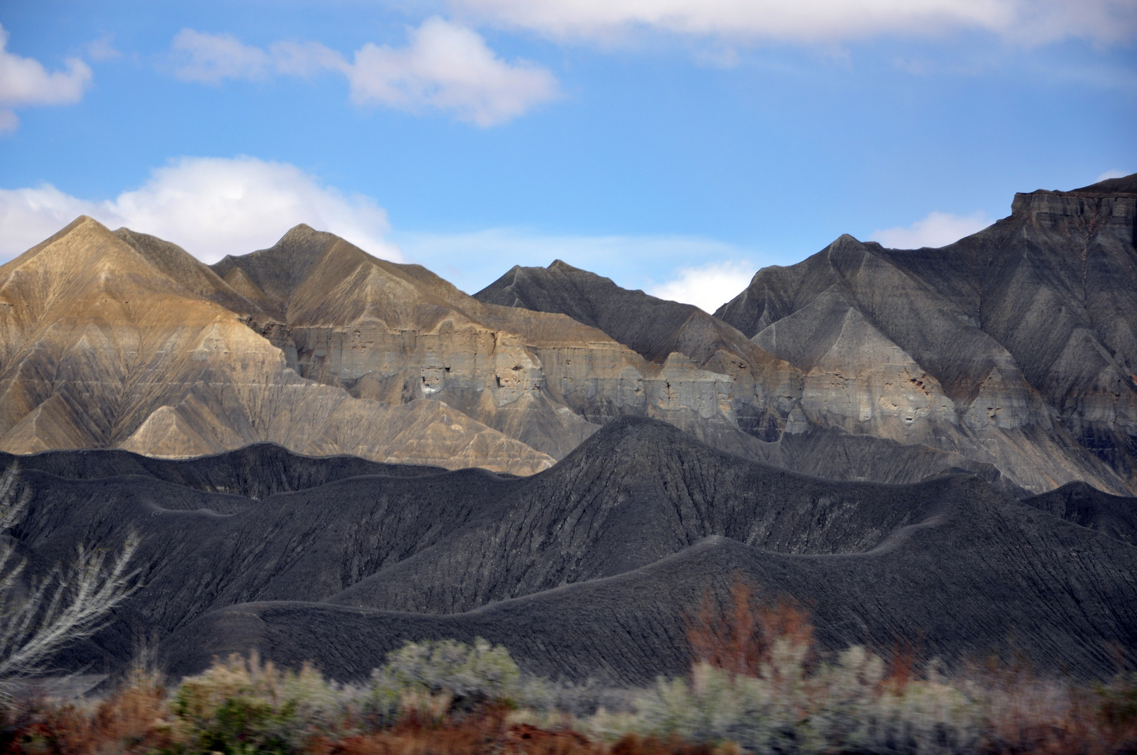 colourful mountains