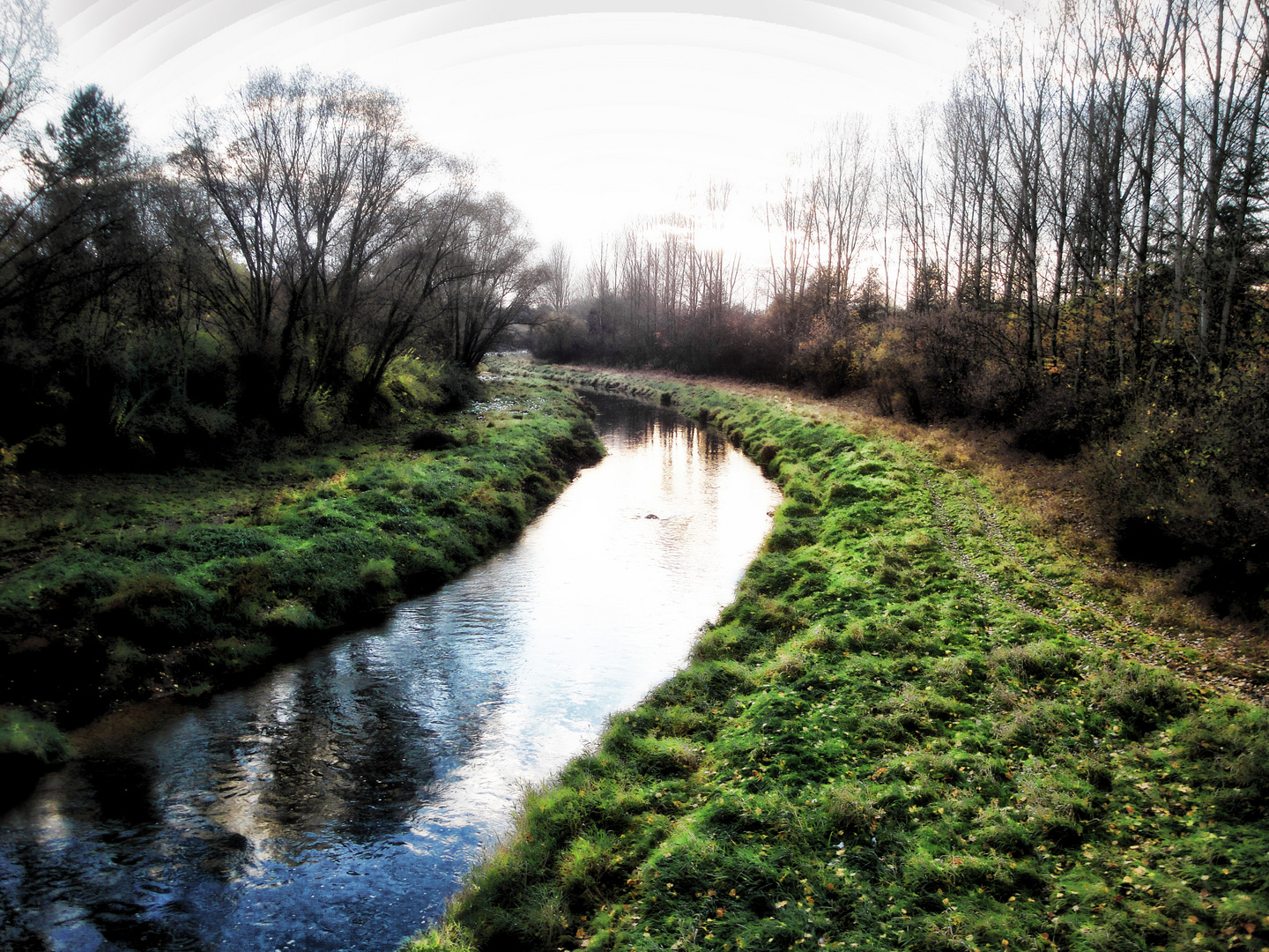 colourful river