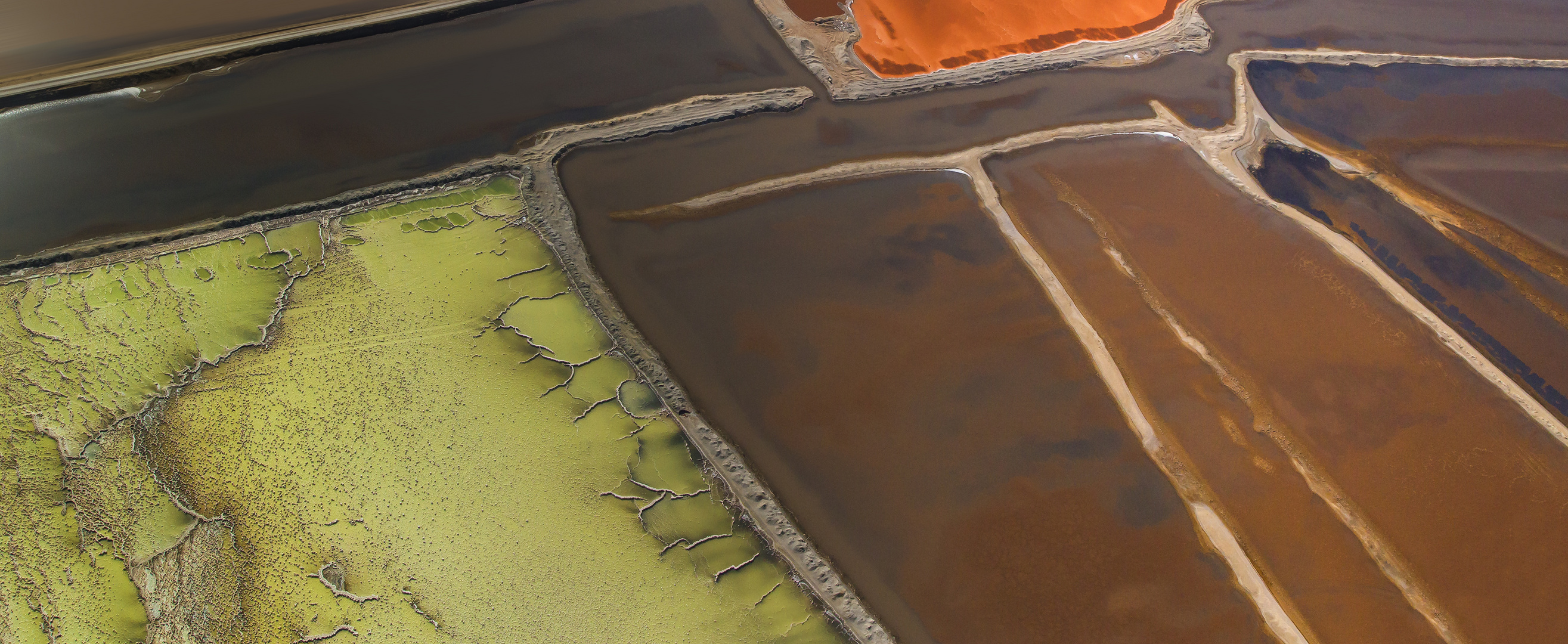 Colourful Salt Pans (Walvis Bay)