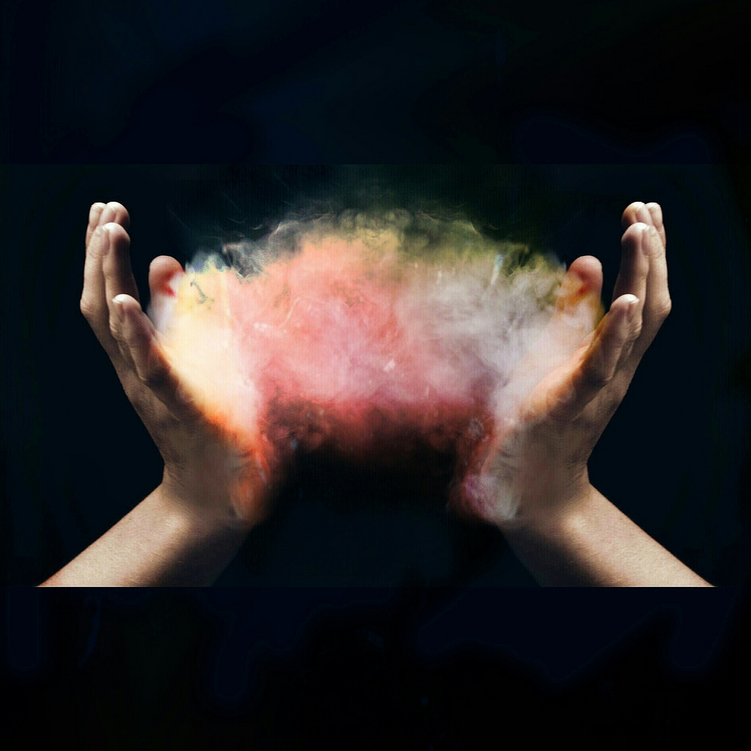 colourful smoke