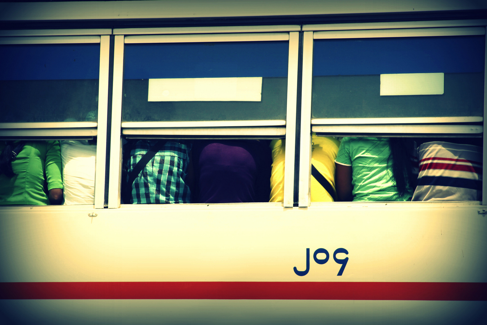 Colours of Myanmar Public Transport