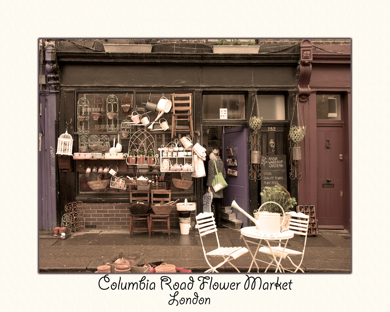 Columbia Road Flower Market, London