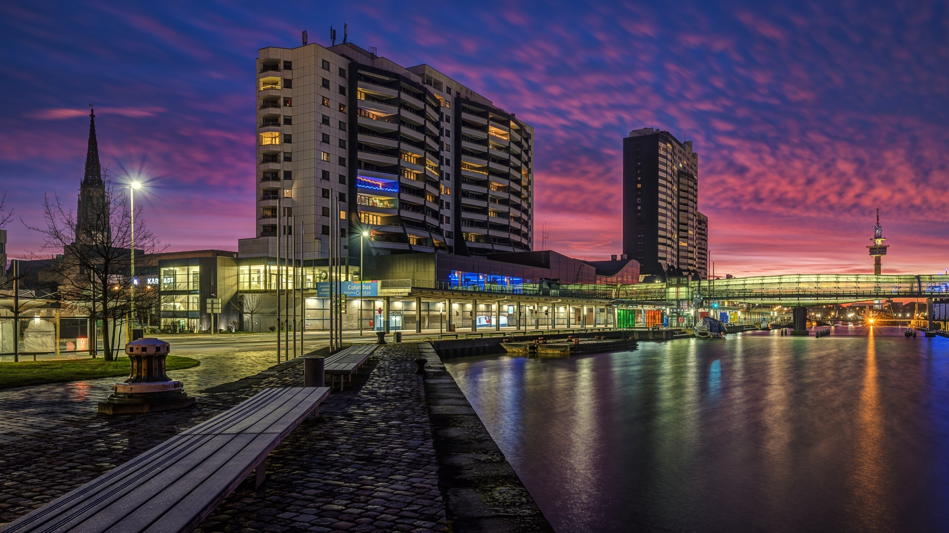 Columbus Center Foto & Bild alter hafen Bilder auf