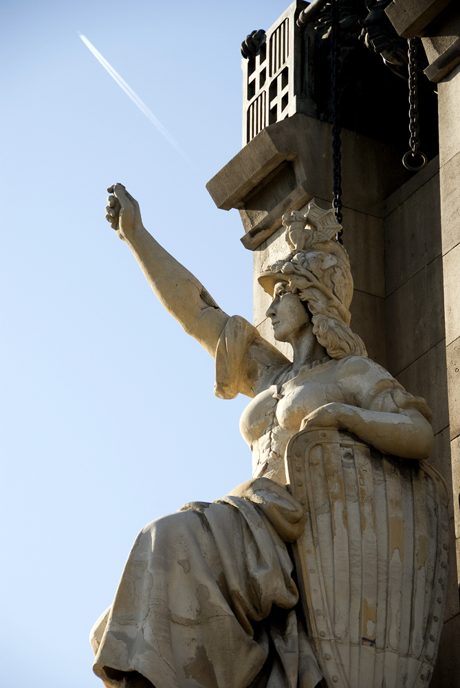 Columbus Statue in Barcelona