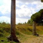 column in Ostia Antica