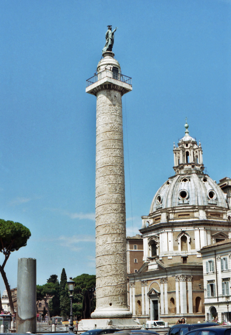 Column of Trajan. 113 year. Author Apolodor of Damascus. Rome.