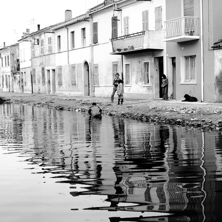 COMACCHIO A RIFLESSI NEL 1970 (1801)