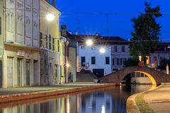 Comacchio bei Nacht