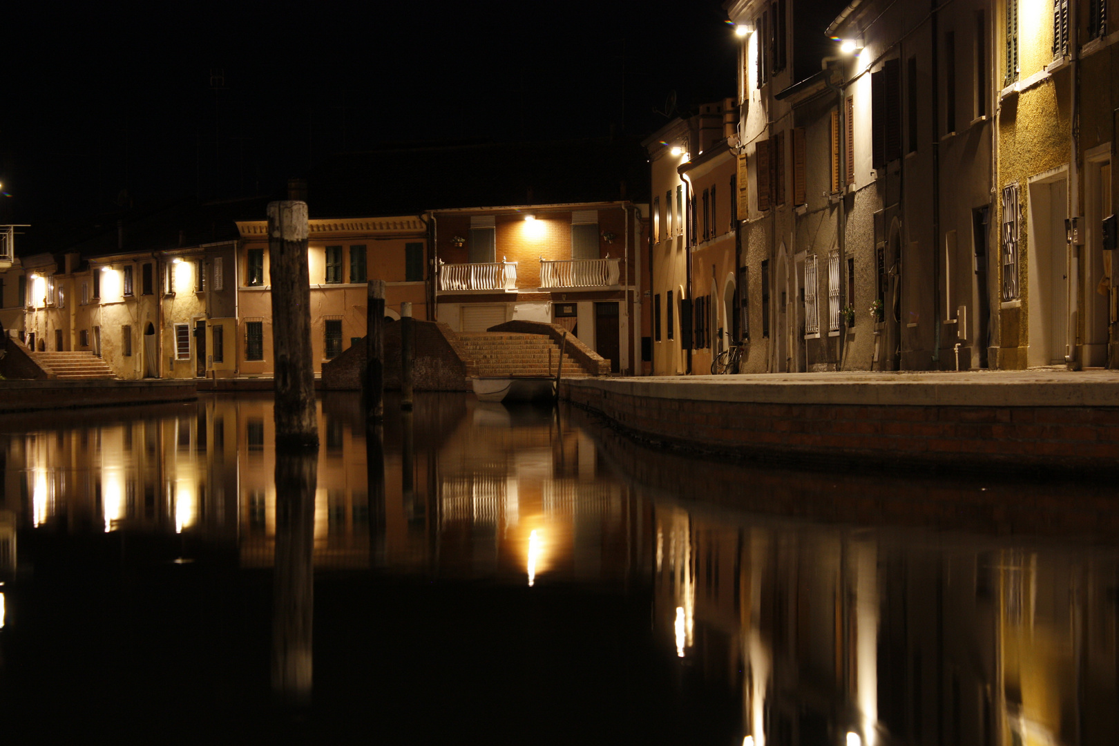 Comacchio in der Nacht (2)