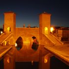 Comacchio in der Nacht - Trepptoni