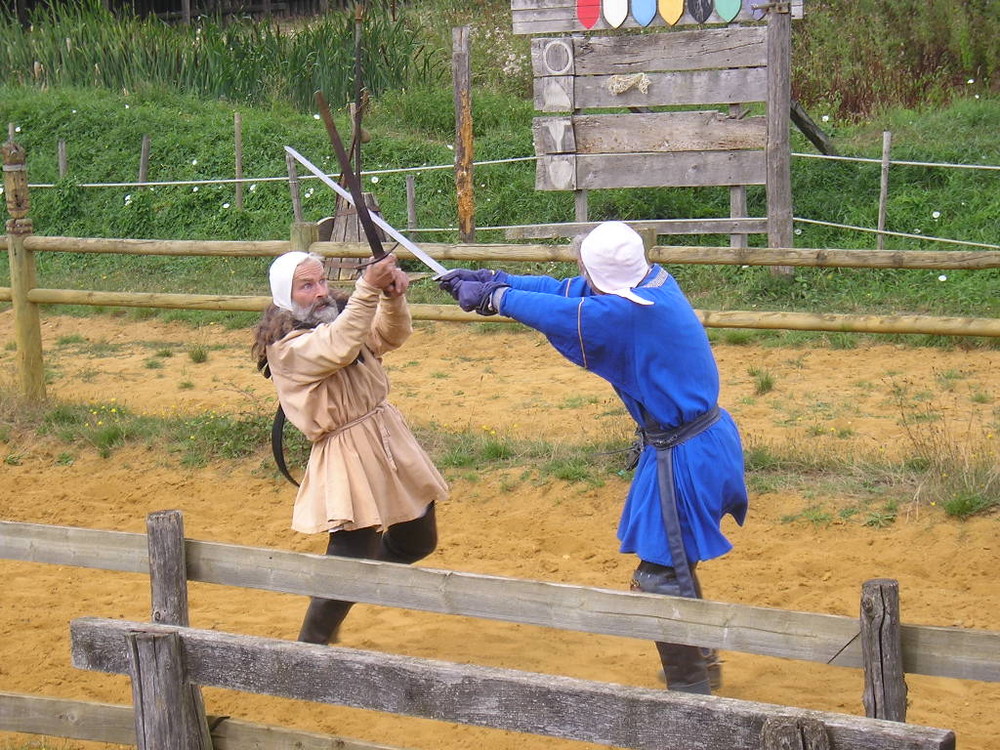 Combat d'épée, Sainte Suzanne, Mayenne