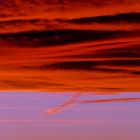 Combinación del cierzo y las nubes.