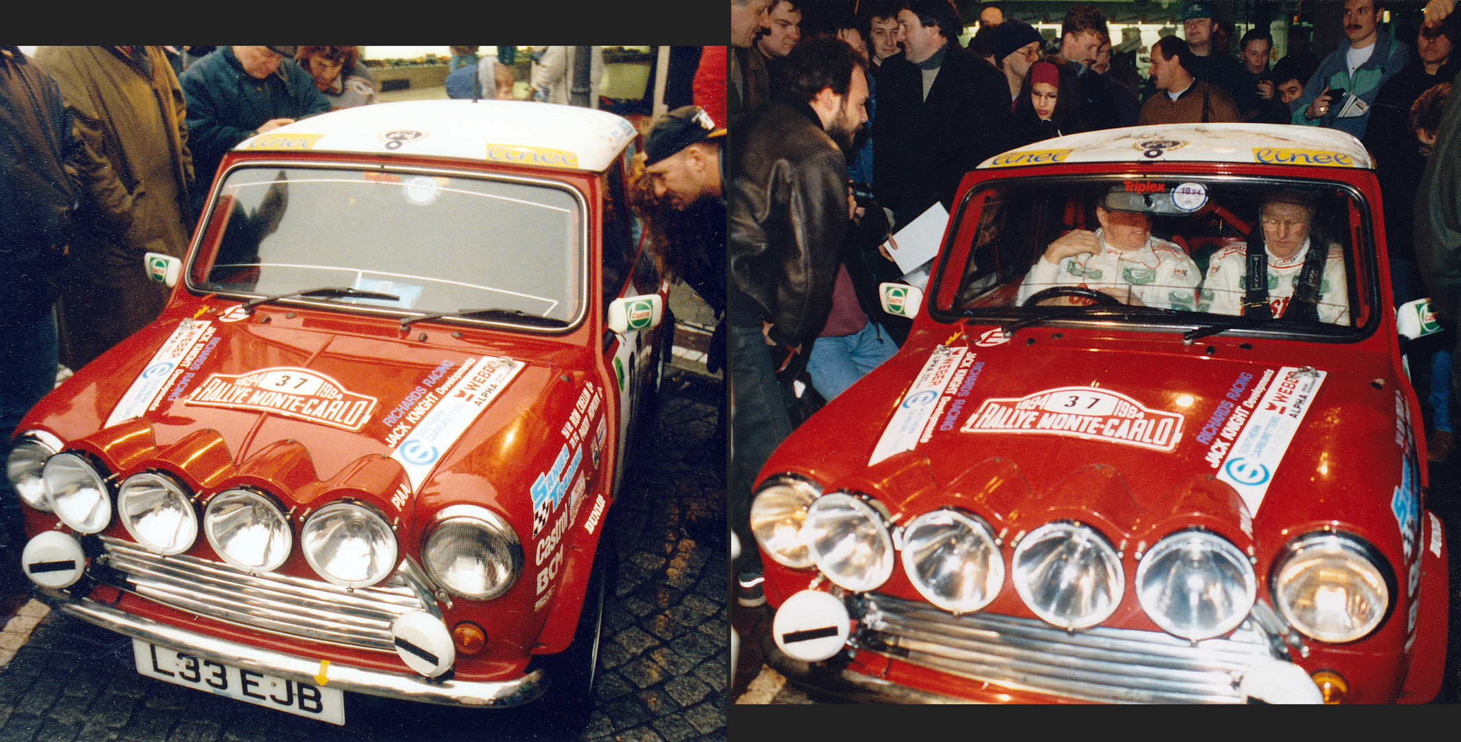 Comeback: Paddy Hopkirk und sein RMC Mini Cooper