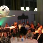 Comedykünstler Armin Nagel Ballbalance