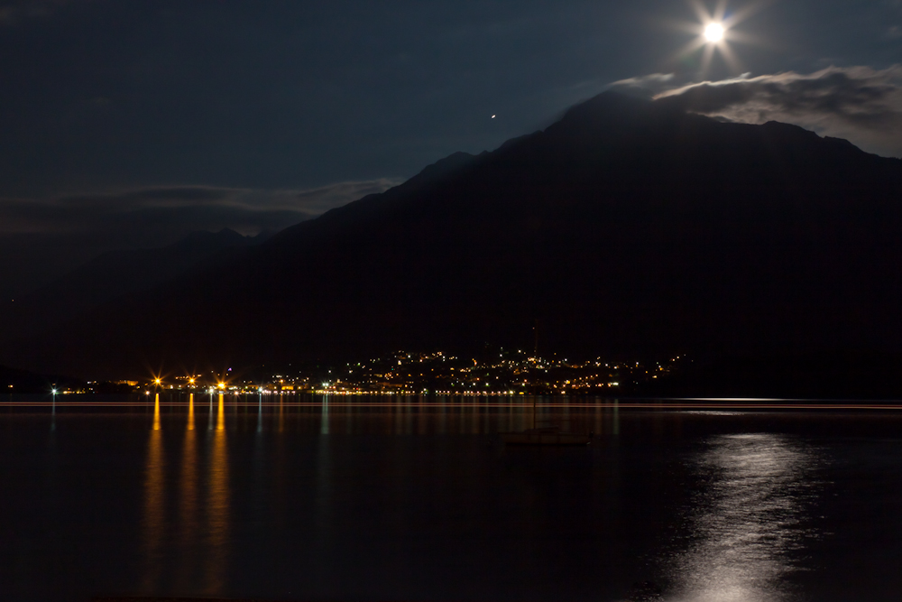 Comersee in der Nacht