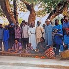 Comité d’accueil masculin avec percussions