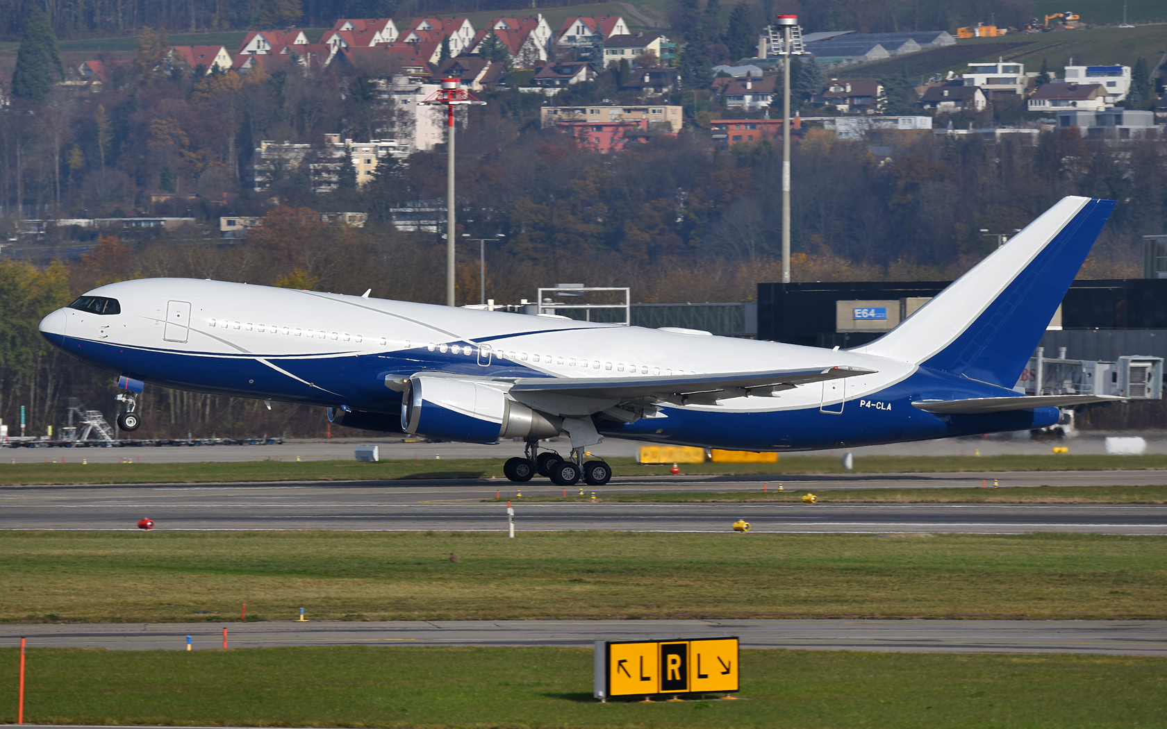 Comlux Aviation Boeing 767-200 P4-CLA 