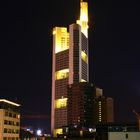 Commerzbank bei Nacht