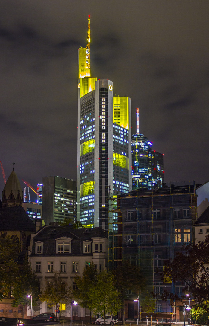 Commerzbank - Frankfurt am Main @ Night