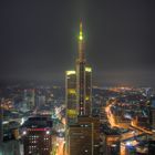 Commerzbanktower bei Nacht