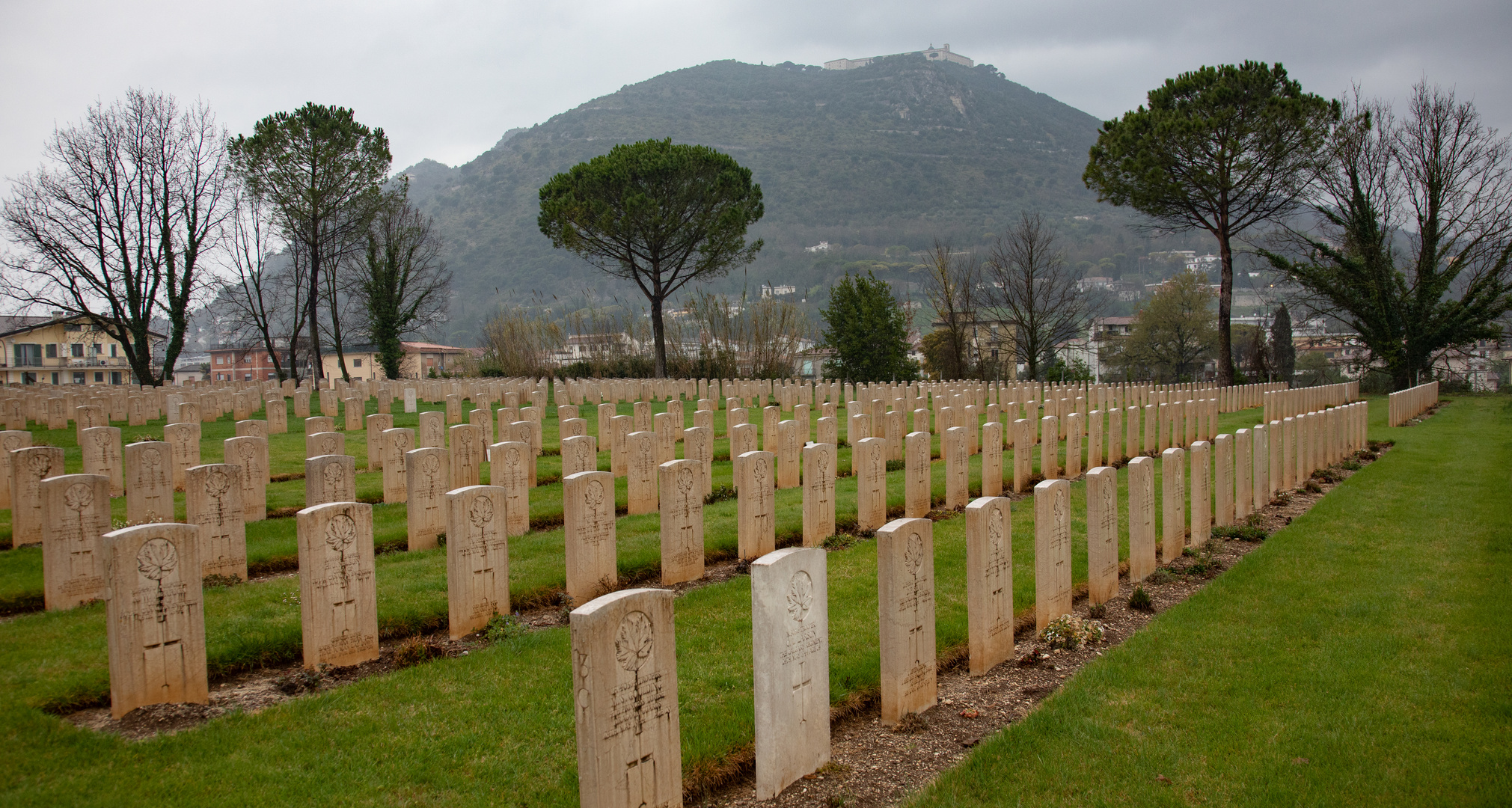 Commonwealth-Friedhof unter dem Monte Cassino