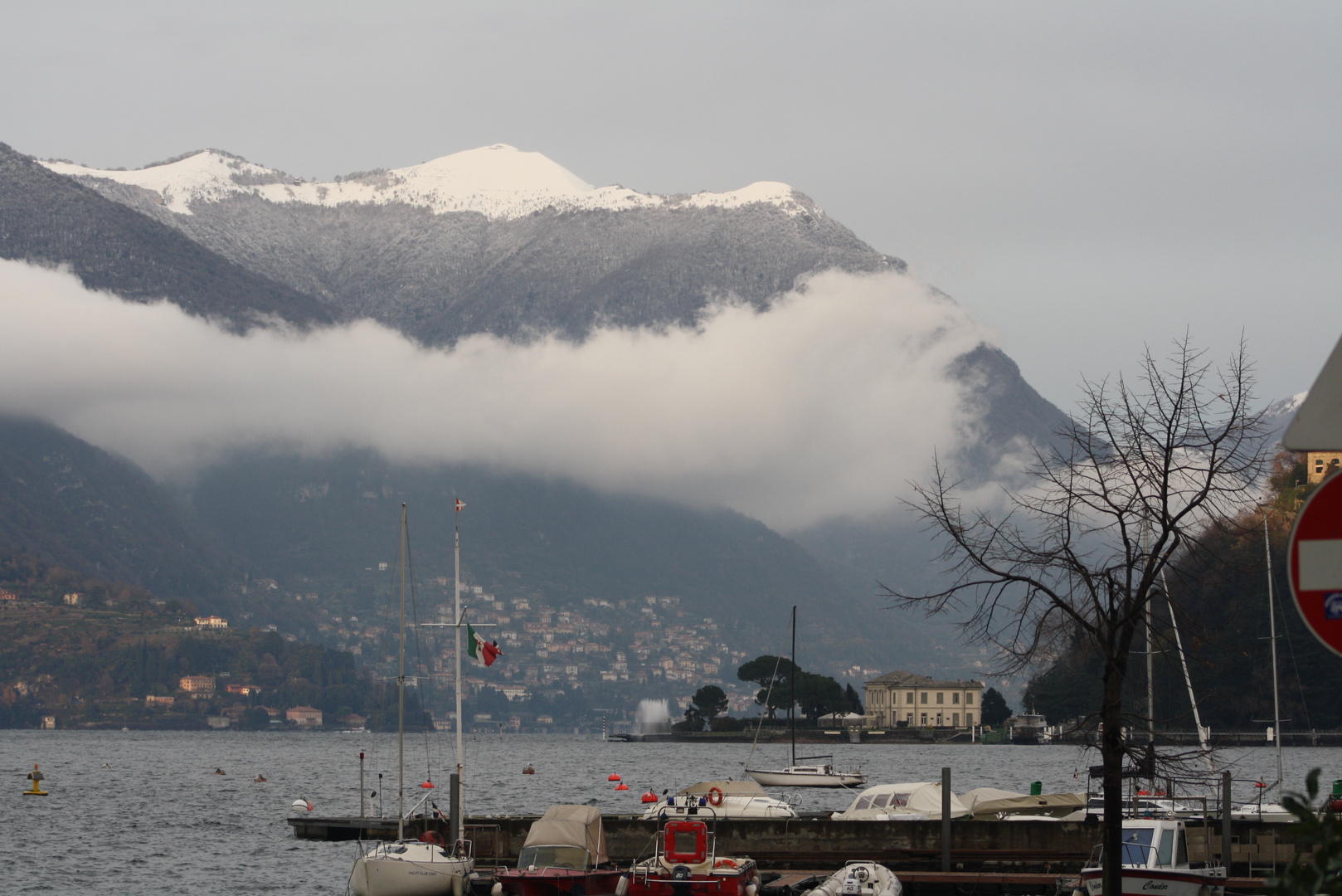 Como panorama invernale