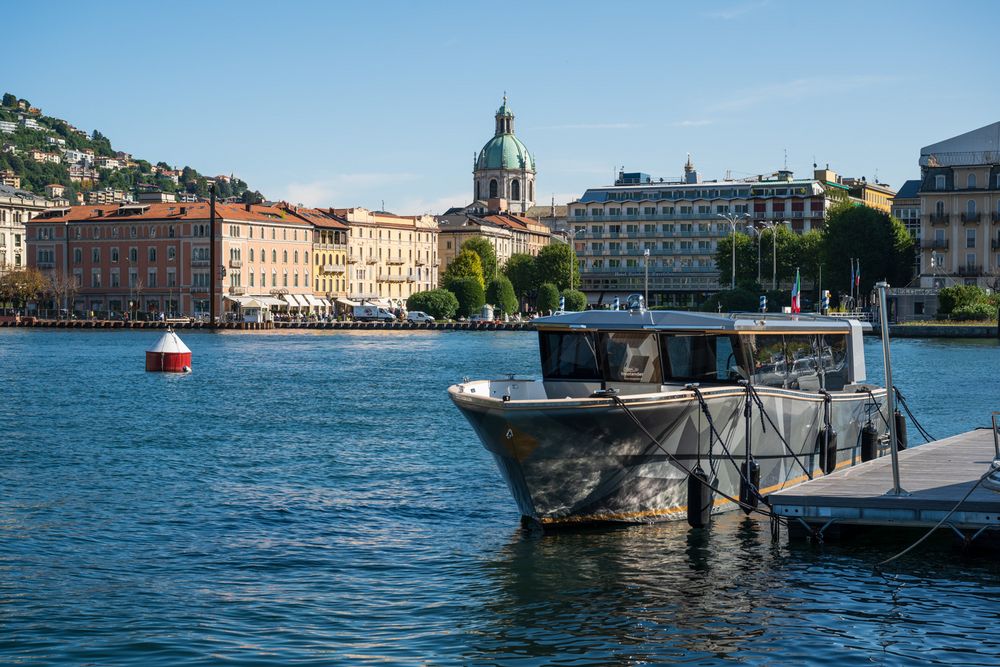 Como - vom See aus