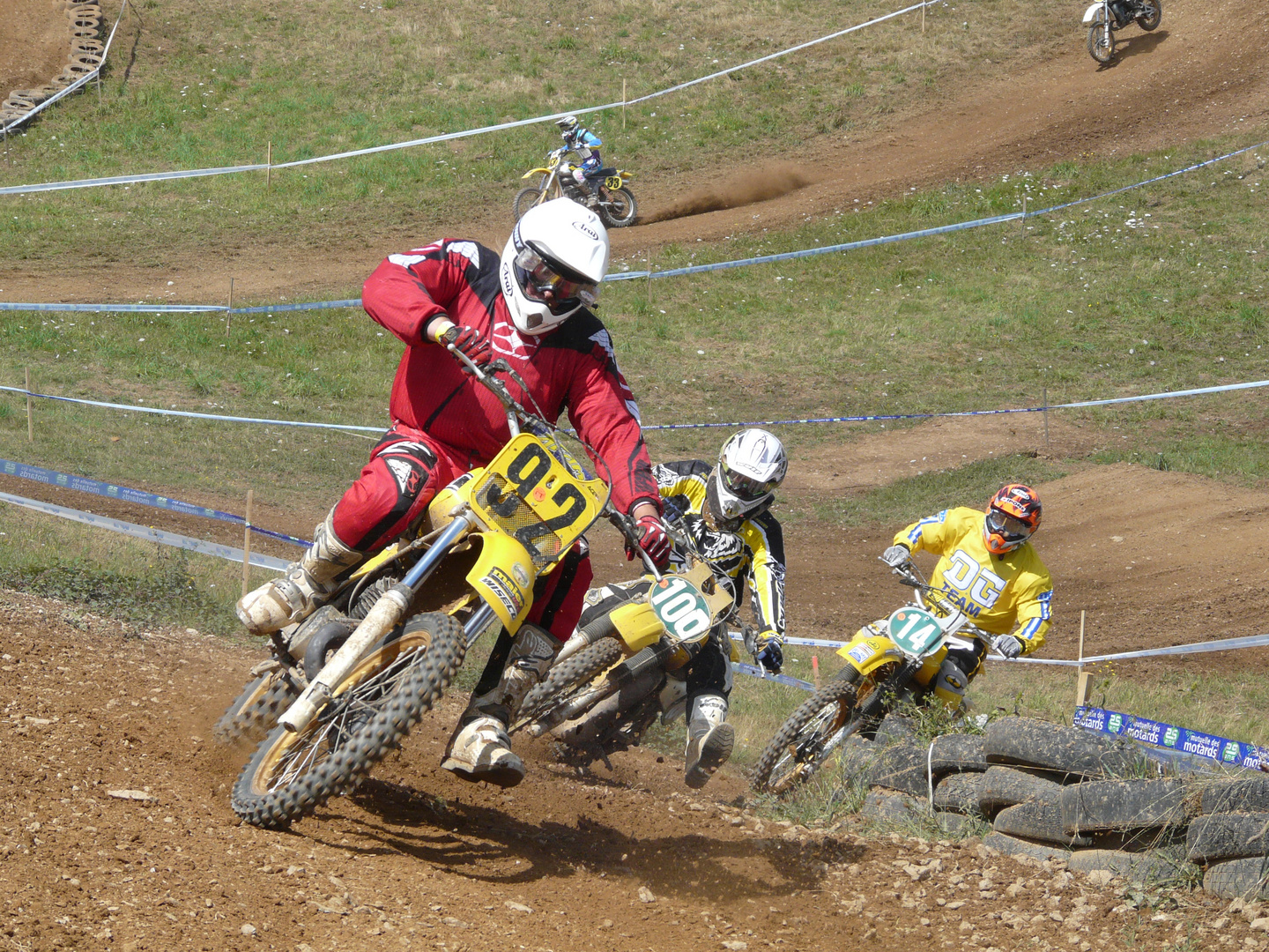 Compétition de motocross - Aveyron 2008