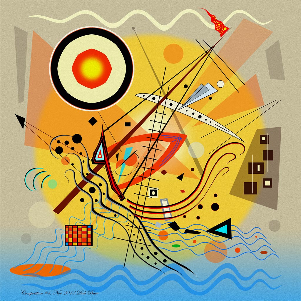 Composition #4 (inspired by kandinsky)