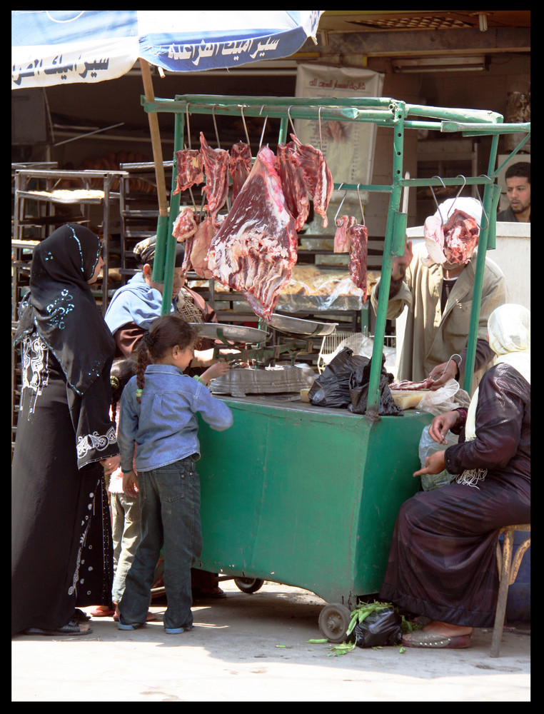 Comprando carne....ufff...