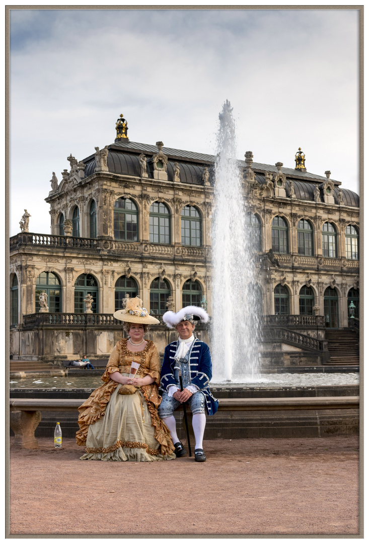 Comtesse & Compter im Dresdener Zwinger