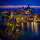 Comune di Vernazza im Zwielicht