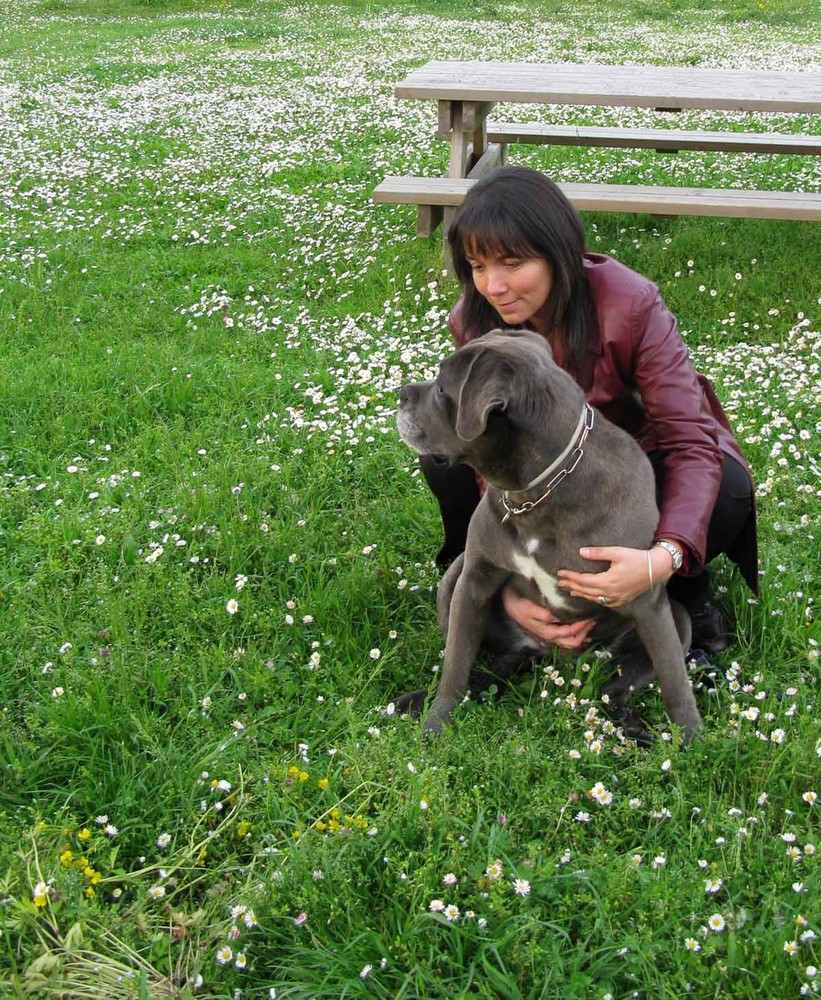 Con India, la mia dolce cagnolina